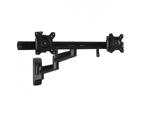 StarTech.com Brazo de Soporte VESA Articulado de Pared para 2 Monitores de 15 a 24 Pulgadas - de Acero