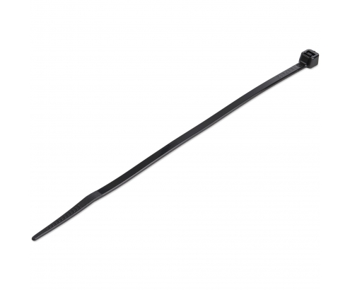 StarTech.com Bridas Ataduras de 15cm para Cables - Ancho 3mm, Diámetro del Haz 39mm, 18kg de Resistencia, Ataduras de Cremallera de Nylon Autobloquea