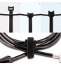 StarTech.com Bridas de 15cm de Gancho y Bucle - Paquete de 50 - Tiras/Envolturas Reusables para Gestión de Cableado - Cintas Autoadherentes para Orde