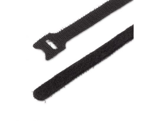StarTech.com Bridas de 15cm de Gancho y Bucle - Paquete de 50 - Tiras/Envolturas Reusables para Gestión de Cableado - Cintas Autoadherentes para Orde