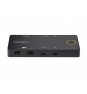 StarTech.com C2-H46-UC2-PD-KVM interruptor KVM Negro