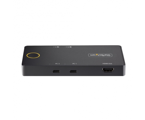 StarTech.com C2-H46-UC2-PD-KVM interruptor KVM Negro