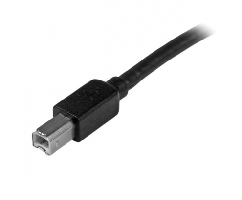 StarTech.com Cable 15 Metros 15m USB B Macho a USB A Macho Activo Amplificado USB 2.0 - Impresora USB2HAB50AC