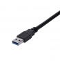 StarTech.com Cable 1m Extensión Alargador USB 3.1 SuperSpeed - USB A Macho a USB A Hembra - Negro