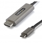 StarTech.com Cable 2m USB C a HDMI 4K de 60Hz con HDR10 - Adaptador de Vídeo USB Tipo C a HDMI 2.0b Ultra HD 4K - Convertidor USBC a HDMI HDR para Mo
