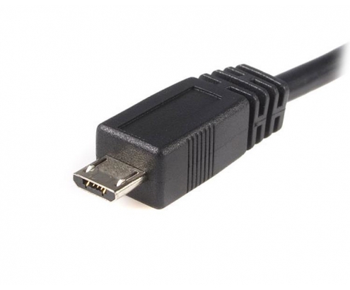 StarTech.com Cable 3m USB 2.0 Micro USB B macho a USB A macho Cargador para Teléfono Móvil Datos - Negro