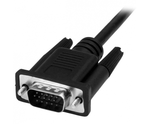 StarTech.com Cable Adaptador Conversor USB-C a VGA - 2m - 1920x1200 negro