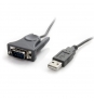 StarTech.com Cable Adaptador de 0.9m USB a Serie Serial DB9 DB25 RS232 - 0.9m Negro