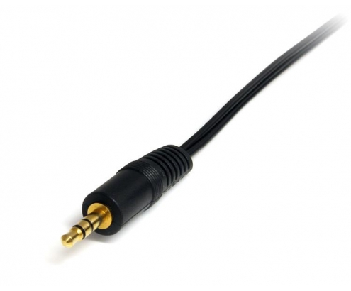 StarTech.com Cable Adaptador de Mini-Jack a RCA 91cm - Jack 3,5mm Macho - 2xRCA Macho - 0.92m Negro