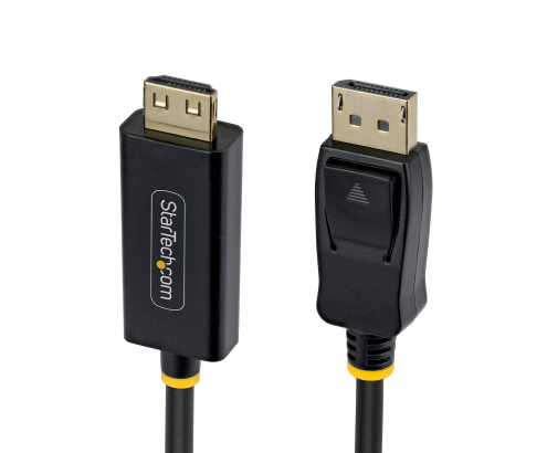 StarTech.com Cable Adaptador DisplayPort a HDMI de 1m con Conectores de Agarre - 4K 60Hz con HDR - Conversor de Vídeo Unidireccional DP a HDMI - Adap