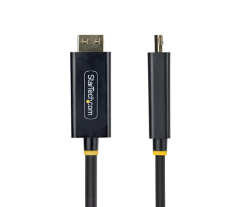 StarTech.com Cable Adaptador DisplayPort a HDMI de 2m con Conectores de Agarre - 4K 60Hz con HDR - Conversor de Vídeo Unidireccional DP a HDMI - Adap