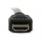 StarTech.com Cable Adaptador HDMI Macho a DVI-D Macho - 0.5M - Negro