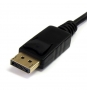StarTech.com Cable Adaptador Mini DisplayPort 1.2 Macho a Displayport Macho - 4k de monitor - 2m Negro