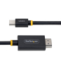 StarTech.com Cable Adaptador Mini DisplayPort a HDMI de 2m - 4K 60Hz HBR3/HDCP 2.3/DPCP - Cable mDP a HDMI 2.0 - Conversor de Vídeo Activo Mini Displ