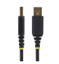 StarTech.com Cable Adaptador USB a Serie de Módem Nulo de 1m - Retención COM - Tornillos Intercambiables DB9 - USB a RS232 - Serial - USB a DB9 - FT