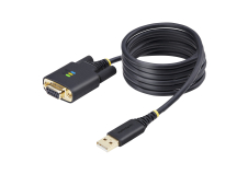 StarTech.com Cable Adaptador USB a Serie de Módem Nulo de 2m - FTDI R...