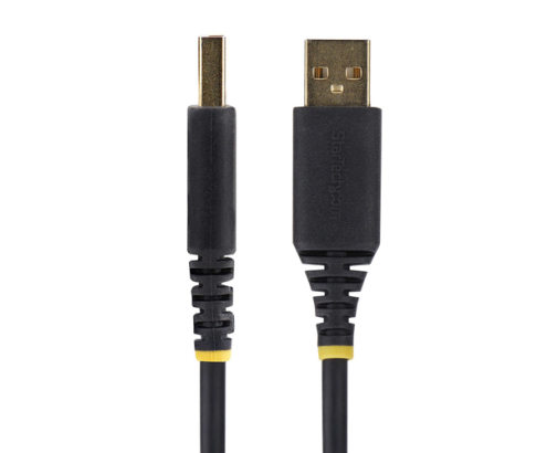 StarTech.com Cable Adaptador USB a Serie de Módem Nulo de 3m - Retención COM - Tornillos Intercambiables DB9 - USB a RS232 - Serial - USB a DB9 - FT