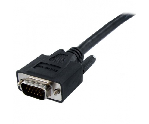StarTech.com Cable Análogo de 5m DVI-A a VGA Macho a Macho para Monitor - Adaptador Analógico de Pantalla Negro