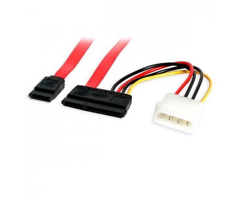 StarTech.com Cable Combo de Alimentación y Datos SATA Serial ATA – 6 pulgadas