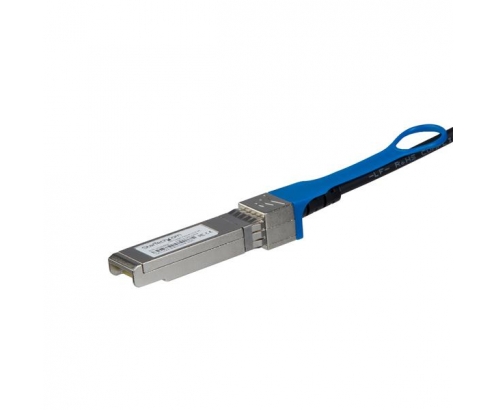 StarTech.com Cable conexion twinax direct-Attach SFP+ macho a macho compatible con HP 1.2m negro JD096CST