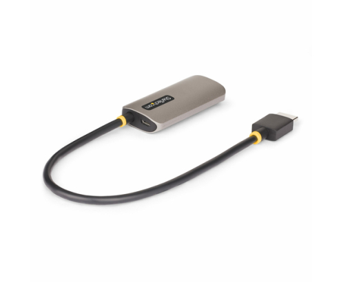 StarTech.com Cable Conversor Adaptador Activo de 30cm HDMI 2.1 a DisplayPort 1.4 - 8K60Hz - Alimentado por el Bus USB - Cable Incluido