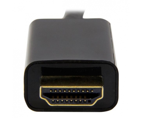 StarTech.com Cable Conversor Mini DisplayPort a HDMI - Ultra HD 4K -1m Negro