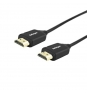 StarTech.com Cable de 0,5m HDMI de alta velocidad premium con Ethernet - 4K 60Hz - Cable para Blu-Ray UltraHD 4K 2.0 - Negro