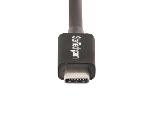 StarTech.com Cable de 0,5m Thunderbolt 4 - 40Gbps - PD 100W - VÍ­deo 4K/8K - Cable Thunderbolt 4 con Certificación Intel - Compatible con USB4/Thunde