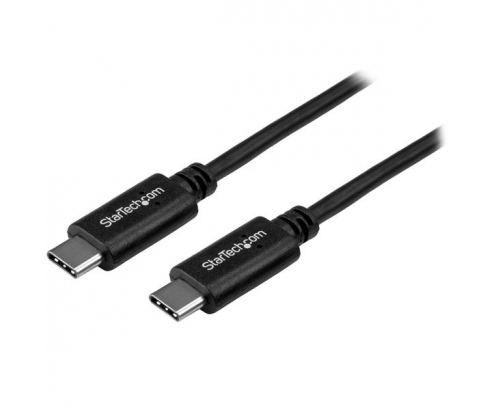 StarTech.com Cable de 0,5m USB-C Macho a Macho - Cable USB 2.0 Negro
