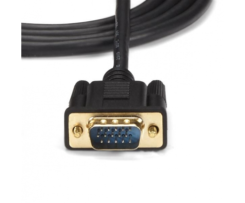 StarTech.com Cable de 0.9m Conversor Activo HDMI a VGA - Adaptador 1920x1200 1080p - Negro