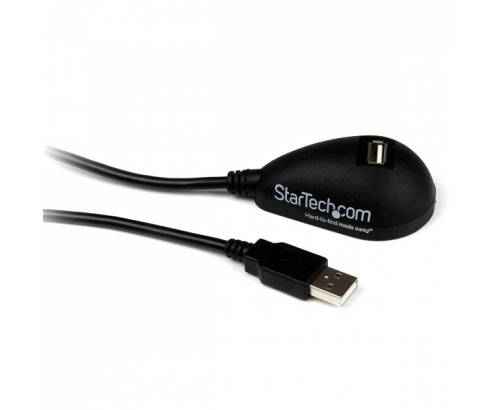 StarTech.com Cable de 1.5m de Extensión Alargador USB 2.0 de Sobremesa USB A Macho a USB A Hembra - negro