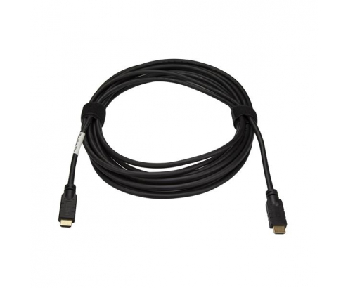 StarTech.com Cable de 10 metros HDMI con ethernet de alta velocidad Activo 4K - Cable HDMI CL2 para Instalación en Pared - Negro