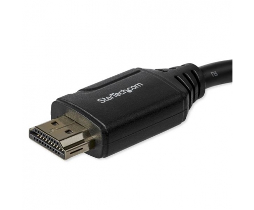 StarTech.com Cable de 15cm de Extensión Alargador HDMI 2.0 de Alta Velocidad - Extensor de Puertos - 4K de 60Hz - Negro