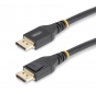 StarTech.com Cable de 15m DisplayPort 1.4 Certificado por VESA - Cable DisplayPort DP8K con HBR3 - HDR10 - MST - DSC 1.2 - HDCP 2.2 - 8K 60Hz - 4K 120