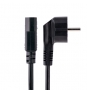 StarTech.com Cable de 1m (3 pies) de Alimentación para Ordenador, 18AWG, UE Schuko a C13, 250V 10A, Cable de Corriente, Cable de Fuente de Alimentaci