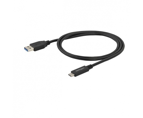 StarTech.com Cable de 1m Adaptador USB A a USB Tipo C - Macho a Macho negro