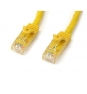 StarTech.com Cable de 1m Amarillo de Red Gigabit Cat6 Ethernet RJ45 sin Enganche - Snagless - N6PATC1MYL