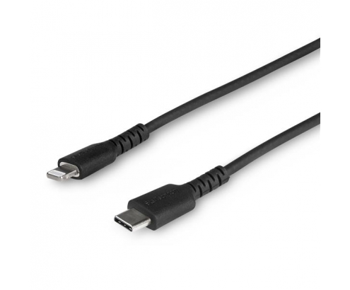 StarTech.com Cable de 1m Lightning a USB-C Macho a Macho - Certificado MFI - Negro RUSBCLTMM1MB