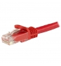 StarTech.com Cable de 1m Rojo de Red Gigabit Cat6 Ethernet RJ45 sin Enganche - Snagless - N6PATC1MRD