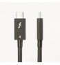 StarTech.com Cable de 1m Thunderbolt 4 - 40Gbps - PD 100W - VÍ­deo 4K/8K - Cable Thunderbolt 4 con Certificación Intel - Compatible con USB4/Thunderb