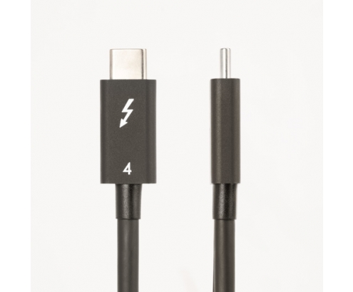 StarTech.com Cable de 1m Thunderbolt 4 - 40Gbps - PD 100W - VÍ­deo 4K/8K - Cable Thunderbolt 4 con Certificación Intel - Compatible con USB4/Thunderb