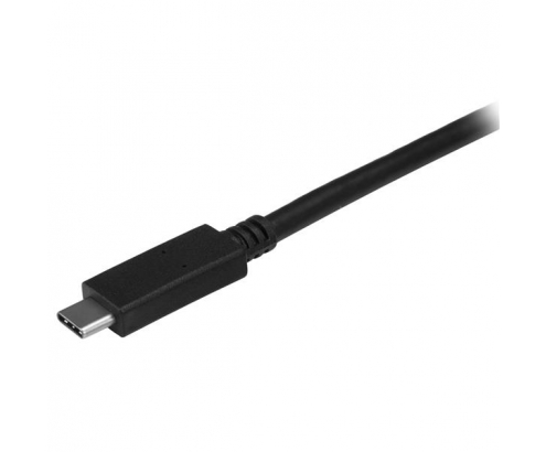 StarTech.com Cable de 1m USB-C con Entrega de Potencia hasta 5A macho a macho - USB 3.1 de 10 Gbps Certificado negro