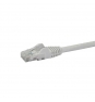 StarTech.com Cable de 2m Blanco de Red Gigabit Cat6 Ethernet RJ45 sin Enganche - Snagless - N6PATC2MWH