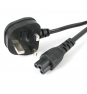 StarTech.com Cable de 2m de Alimentación para Ordenador Portátil - Cable Británico BS-1363 a C5 Acoplador