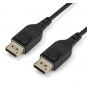 StarTech.com Cable de 2m DisplayPort 1.4 - Macho a Macho Certificado VESA negro 