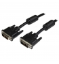 StarTech.com Cable de 2m DVI-D de Enlace Simple - Macho a Macho Negro