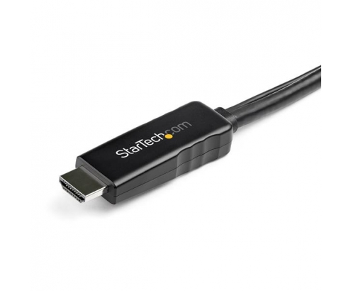 StarTech.com Cable de 2m HDMI a DisplayPort - 4K 30Hz - Fuente de energÍ­a USB - Negro