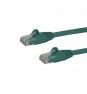 StarTech.com Cable de 2m Verde de Red Gigabit Cat6 Ethernet RJ45 sin Enganche - Snagless - N6PATC2MGN