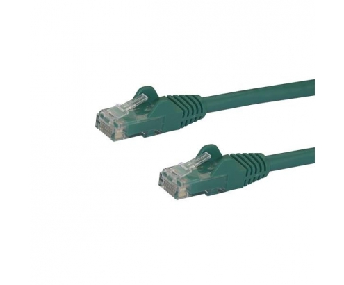 StarTech.com Cable de 2m Verde de Red Gigabit Cat6 Ethernet RJ45 sin Enganche - Snagless - N6PATC2MGN