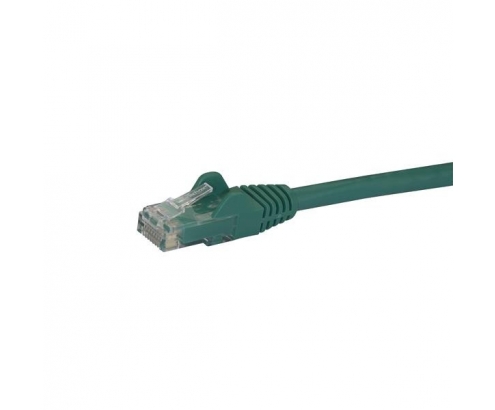 StarTech.com Cable de 2m Verde de Red Gigabit Cat6 Ethernet RJ45 sin Enganche - Snagless - N6PATC2MGN
